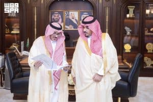نائب أمير نجران يطّلع على الخطط المستقبلية لفرع وزارة الرياضة بالمنطقة